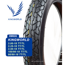 6pr tubeless Motorrad Reifen 3.25x18